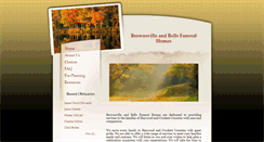 Desktop Screenshot of bbfuneral.com